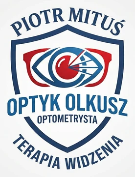 Logo OPTYK OPTOMETRYSTA OLKUSZ Piotr Mituś